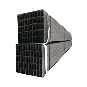 Top quality Carbon steel square tube size 30*30mm 50*50mm Q235 Q345 Ss400 A36 rectangle hr carbon steel pipe