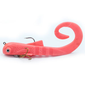 เหยื่อตกปลาน้ำเค็มแบบนิ่มหัวจิ๊กเหยื่อตกปลา,เหยื่อตกปลาทองเหลือง - Product Image 2