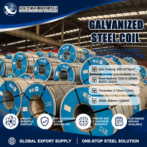 Bobina de Acero Galvanizado por Inmersión en Caliente JIS G3302 SGCH Z200 G/sqm de 0.60 mm y 762 mm con Buena Formabilidad - Product Image 1
