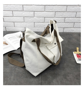 Borsa da <span class=keywords><strong>donna</strong></span> multifunzione in tela con tracolla a tracolla a tracolla con borsetta Multistyle - Product Image 4