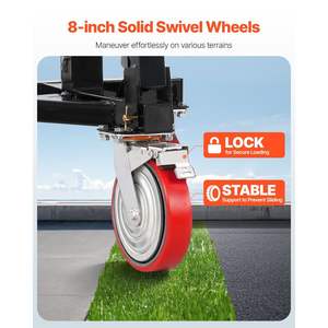 DB Trailer Dolly 3500lbs Capacidad de peso de la lengua 18 y 22 pulgadas Altura ajustable Categoría de producto Dollies - Product Image 4