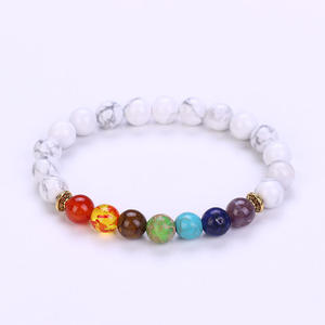 Popular pulsera con cuentas de piedra volcánica Yoga pulseras de mujer Boho <span class=keywords><strong>Lava</strong></span> <span class=keywords><strong>Rock</strong></span> pulseras de piedra natural - Product Image 6