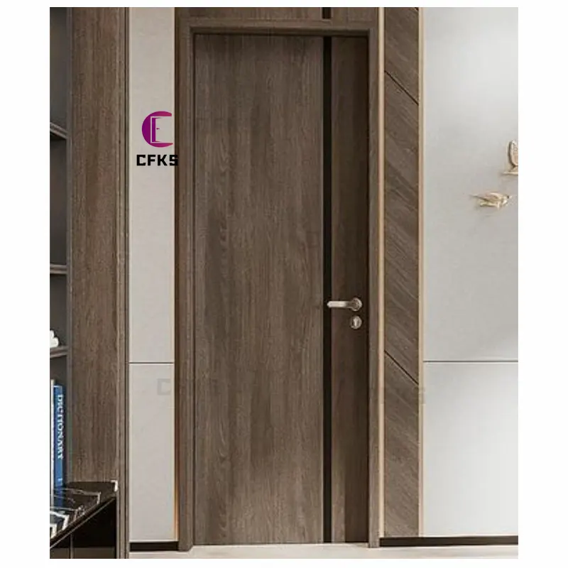 Promozione appartamento casa stanza interni porta in legno massello MDF porte moderne impiallacciate