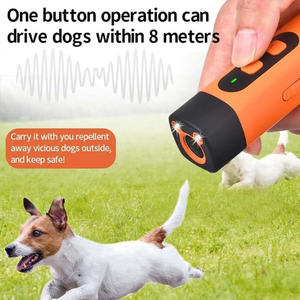 Repelente de Ladridos para Perros con Tecnología Ultrasónica y Linterna LED Recargable de ABS para Detener Ladridos en Campamentos - Product Image 3