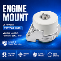 Soporte de Motor Superior para Mercedes Benz Clase S W222, Excelente Durabilidad Probada, Instalación Suave, Compatible con OE 2222401100