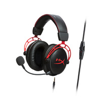 Headset Gaming E-sports Edisi Terbatas E-sports Kingston HyperX Cloud Alpha Asli dengan Mikrofon Headphone untuk PC PS4 Xbox Mobile