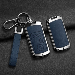 Étui de protection pour clé de voiture Honda Fit Jazz Shuttle GP2 Spada StepWgn RG1 Freed Spike Ge6 en alliage de zinc et cuir, porte-clés télécommande - Product Image 1