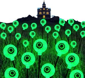 Luci colorate per il bulbo oculare di Halloween IP65 decorazione solare del giardino per esterni con <span class=keywords><strong>altalena</strong></span> del prato - Product Image 6
