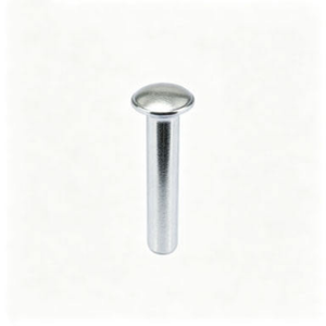 Rivet en aluminium massif à tête cylindrique GB867 1050, finition brillante non revêtue, fixation métallique sur mesure - Product Image 1