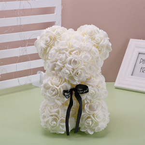 ODIS Qualité Premium Meilleure Vente Ours en Rose avec Pétales en Soie Réalistes pour Petites Boutiques de Cadeaux Stock Disponible - Product Image 3