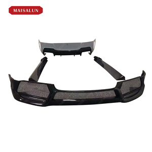 Kit de carrocería de estilo V de fibra de carbono medio para Bentley <span class=keywords><strong>Continental</strong></span> GT conversión con labio delantero difusor trasero faldas laterales Bodykit - Product Image 5