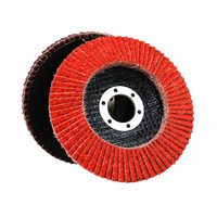 Meule et disque en corindon céramique rouge de haute qualité, prenant en charge la personnalisation OEM et la fabrication de meules à lamelles