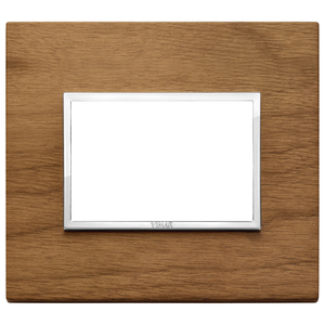 Plaque de porte en noyer italien 3M, 13,1x11,6 cm, épaisseur 1,85 mm - Product Image 1