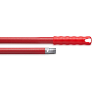 Manico per Mop Mango Alu Pro 140 Cm Rosso Compatibile HACCP - Product Image 1