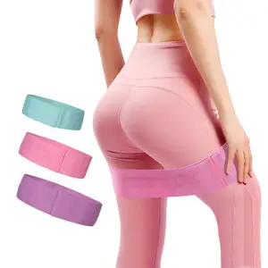 Elastic Deep Squat Resistance Band Hip Arm Beautification Circle Fitness Lifting Bandage Yoga Tension Band