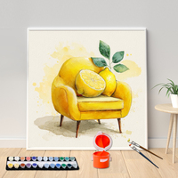 Kits de peinture par numéros DIY personnalisables, ensemble de peinture à l'huile non personnalisé pour adultes, enfants et débutants, livraison directe