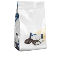 Chocolat noir à la noix de coco Russell Stover, mini sachet à soufflet, 6 onces, fermeture éclair, plastique BOPP, emballé individuellement, bonbons