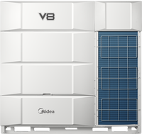 Système de climatisation VRF Midea V8, climatisation industrielle, climatisation commerciale, climatisation de plafond, systèmes de climatisation VRV