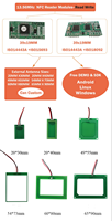 Módulo Lector de Tarjetas de Identificación Externo con Salida de Puerto Serie UART, RFID 13.56MHz, Protocolo ISO 14443A, Compatible con TTL, Material ABS
