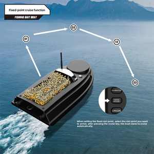 BV030 <span class=keywords><strong>Bateau</strong></span> <span class=keywords><strong>Amorceur</strong></span> RC GPS avec Sondeur pour la Pêche à la Carpe, Outil de Pêche Intelligent Haute Précision - Product Image 4