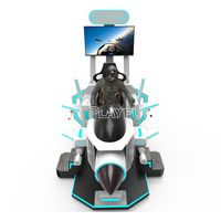 Máquina Simuladora de Realidad Virtual 9D de Lujo, Totalmente Automática, de Alta Calidad, para Parques de Diversiones