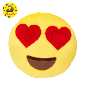 Cojín de Peluche Personalizado con Múltiples Expresiones Faciales, Incluyendo Sonrisa, Tristeza y Muestras de Angorza, Juguete de Peluche Suave - Product Image 1