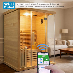 Vente en gros de luxe <span class=keywords><strong>Sauna</strong></span> au sel de l'Himalaya <span class=keywords><strong>Sauna</strong></span> à vapeur sèche Salle pour thérapie Bain SPA <span class=keywords><strong>Sauna</strong></span> traditionnel Salles - Product Image 5