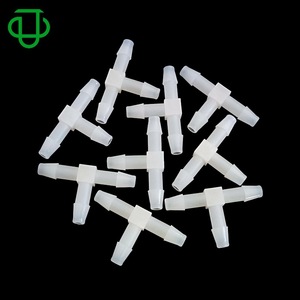 Conector en T de Plástico PVDF de 6.4mm para Distribución de Agua y Aire, Resistente a Ácidos y Álcalis - Product Image 4