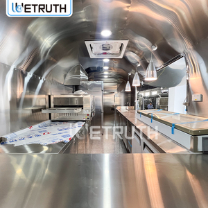 Mobile Catering <strong>Trailer</strong> Food Truck With Fiberglass Construction Fully Equipped For Snack Food Candy &amp; <strong>Ice</strong> <strong>Cream</strong> - Product Image 5