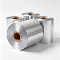 Ruban de transfert thermique argenté Haoxuan, rouleau de 110 mm x 300 m, ruban d'impression métallique pour étiquettes, emballages, étiquettes et décoration