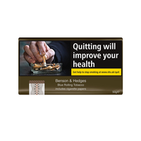 Sachet de tabac à rouler à la main feuille d'ambre brun 50g, personnalisable et économique, pour fumeurs