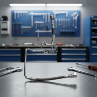Tuyau flexible d'entrée d'huile moteur pour Foton ISF28 5346199 Bell
