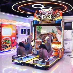 Machine de jeu de tir et de course de chevaux personnalisable Western Gun King pour deux joueurs, idéale pour les salles d'amusement et les arcades - Product Image 1