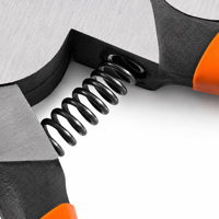 Jeu de 4 pinces à circlips Waybeyond Tools de 7 pouces jaunes et pinces à circlips double usage internes droites externes courbées