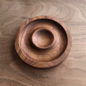 Black Walnut Solid Wood Jewelry Display Tray Custom Made For Bracelet Wristband Showcase - Product Image 1