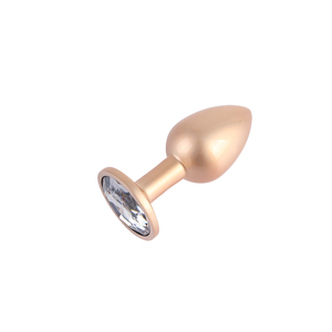 CHISA Candy - Tapón Anal de Metal de Aleación de Aluminio Color Oro Rosa, 8.2 cm, 85 g, Sin Níquel, Juguete para Parejas con Efecto de Temperatura - Product Image 4
