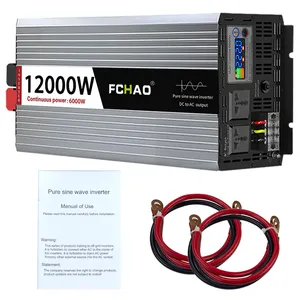 FCHAO Off Grid Inverters Inversor Air Conditioner Power Pure Sine Wave Inverter 24v 48v for Solar Panel System