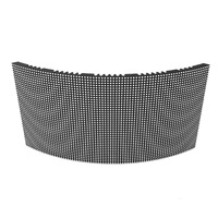 Shenzhen Fabrikası Kavisli LED Ekran Modülü Dış Mekan Esnek LED Panel P4 Tam Renkli Yumuşak LED Modül Ekran IP65