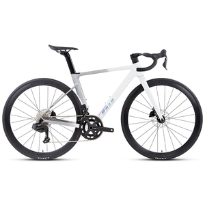 Nouveau modèle 2026, très demandé : Vélo de route Twitter T8 700c en fibre de carbone, ultra-léger, design discret, freins à disque hydrauliques, 22 vitesses, pour la course. - Product Image 1