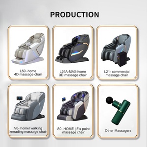 Bras robotique 3D de haute qualité et bon marché, fauteuil de massage Shiatsu <span class=keywords><strong>à</strong></span> gravité zéro pour tout le corps - Product Image 5