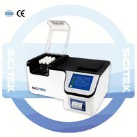 Compteur de qualité de l'eau multiparamètre SCITEK avec capteur d'analyseur d'eau de longueur d'onde 400-750nm à écran tactile