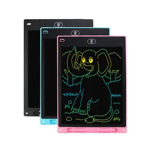 Tela multicolor 8,5 10 12 polegadas apagável escrevendo tablet proteger os olhos