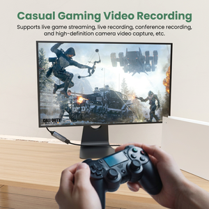Tarjeta de Captura de Video HDMI a USB2.0 4K 1080P <span class=keywords><strong>para</strong></span> Streaming, Compatible con iPad, <span class=keywords><strong>Mac</strong></span> OS, Windows, Quest 3, OBS, PS, Switch, Xbox, Cámara - Product Image 6