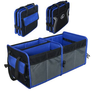 BSCI fabricante suministro Auto marca promoción regalo coche bolsa organizador multifuncional plegable coche maletero organizador - Product Image 1
