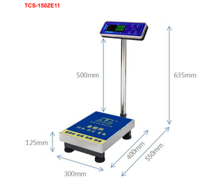 Tùy Chỉnh Tự Động Kỹ Thuật Số LCD/LED Băng Ghế Dự Bị Trục Quy Mô 0.1G Độ Chính Xác IP68 Không Thấm Nước Thép Không Gỉ Top Bìa OEM/ODM 1 Năm - Product Image 4