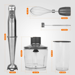 Procesador <span class=keywords><strong>de</strong></span> alimentos Velocidad ajustable Licuadora <span class=keywords><strong>de</strong></span> inmersión <span class=keywords><strong>de</strong></span> varilla SS opcional Licuadora <span class=keywords><strong>de</strong></span> Mano Eléctrica - Product Image 3
