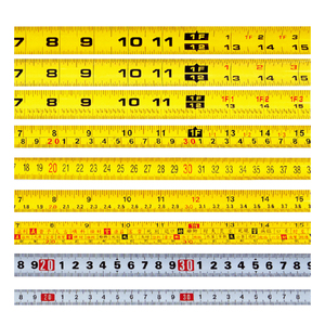 Khả năng hiển thị cao flexometro <span class=keywords><strong>3m</strong></span> Metric trường hợp cán Băng biện pháp ABS thép không gỉ màu xanh có thể thu vào mịn đẩy nút khóa - Product Image 4