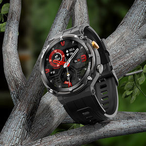 Produits populaires 2024 Mode Homme <span class=keywords><strong>Samat</strong></span> Wach Bracelets intelligents Forme ronde Sport Étanche Montre de fitness Montre intelligente pour hommes - Product Image 3