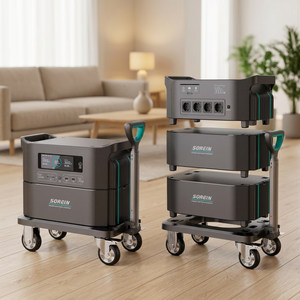 Generador Solar Sorein de 3000W y 2KWh con Batería, para Campismo y Viajes al Aire Libre, Estación de Energía Portátil de 3Kw/2Kw - Product Image 1
