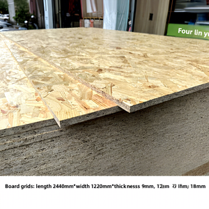 Tableros de Fibras de Pino Europeo de 9mm/12mm/15mm/18mm para Base de Suelo, <span class=keywords><strong>OSB</strong></span> 1220x2440, Tableros de Fibras Orientadas, Piso de Madera - Product Image 1